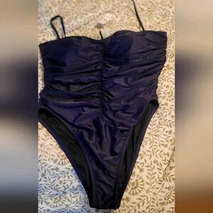 Beautiful never worn navy swim suit